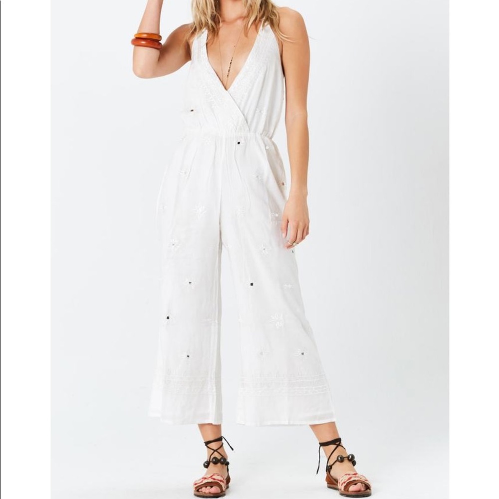 Jens Pirate Booty primary jumpsuit in white